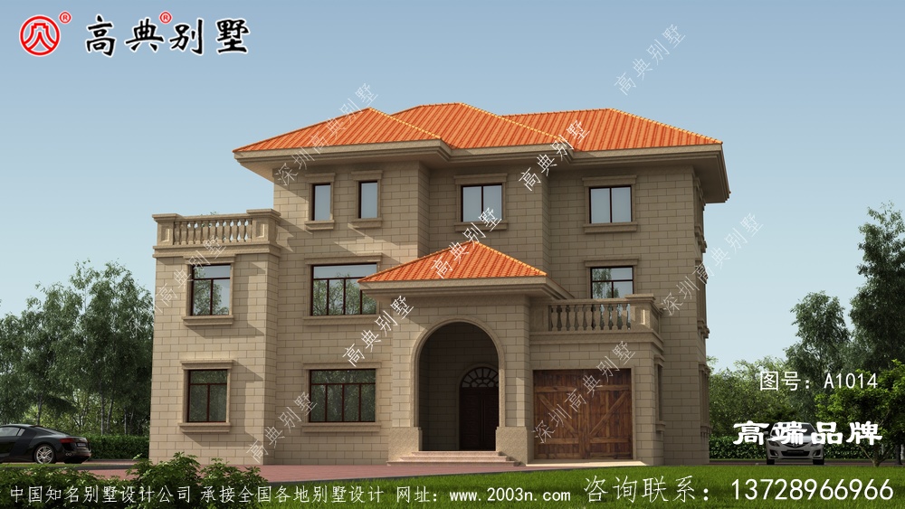 兩層半別墅設計圖 兩層半別墅設計圖