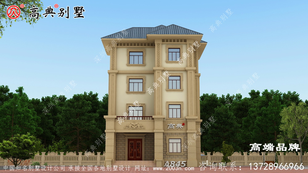 農(nóng)村四層別墅采光效果視野更好 農(nóng)村四層別墅采光效果視野更好