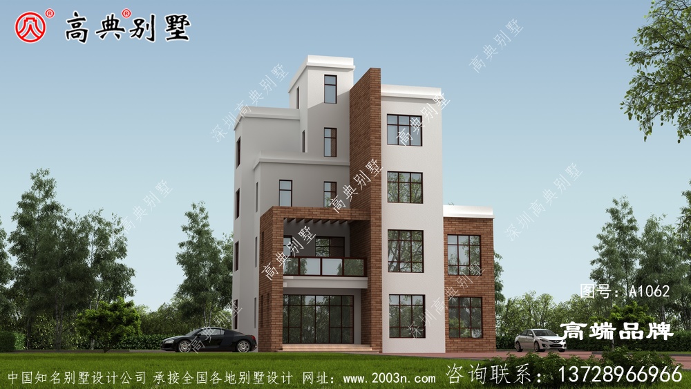 農村自建房屋外觀淡雅淳樸。 農村自建房屋外觀淡雅淳樸。