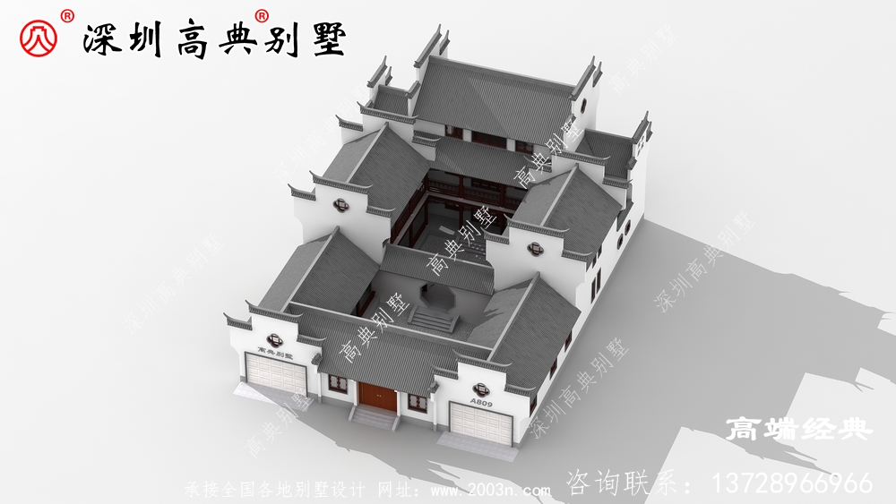 鄉(xiāng)村三層別墅最美,經濟實用。 鄉(xiāng)村三層別墅最美,經濟實用。
