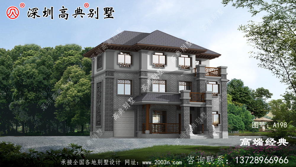 首層設有老人房 ,采光通風良好 首層設有老人房 ,采光通風良好