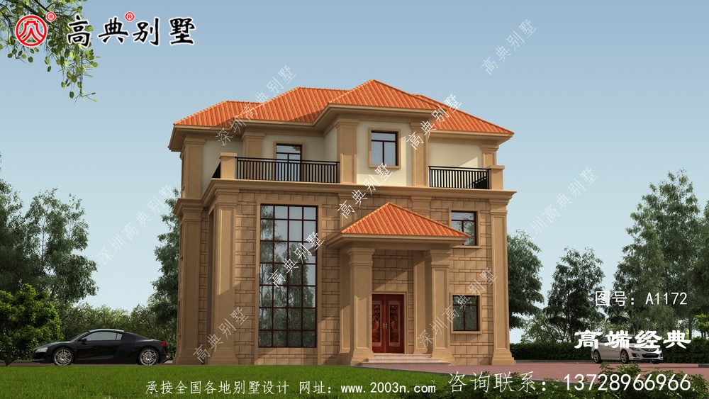 這款歐式鄉村別墅,建一棟,讓你感受到山村生活的美好。 這款歐式鄉村別墅,建一棟,讓你感受到山村生活的美好。